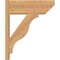 Ekena Millwork Funston Slat Smooth Outlooker, Western Red Cedar, 7 1/2"W x 20"D x 24"H OUT08X20X24FST06SWR - alternate 2